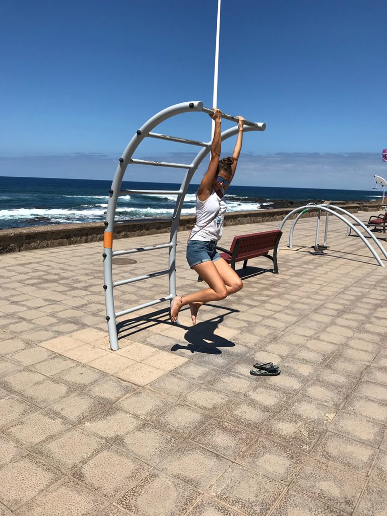 Promenade Punta del Hidalgo Teneriffa