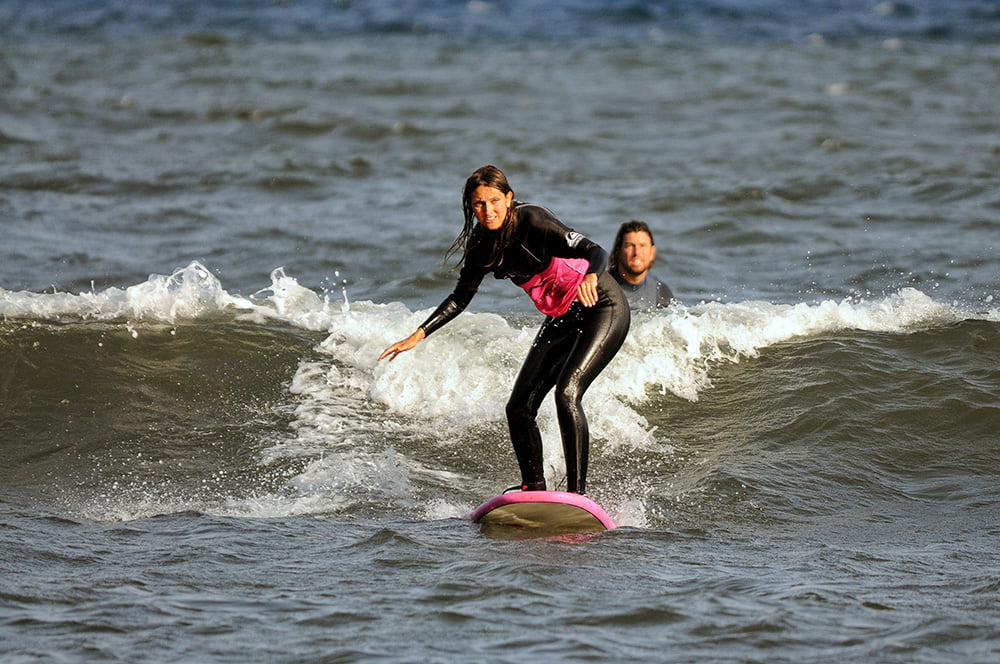 Surfen Punta del Hidalgo Teneriffa