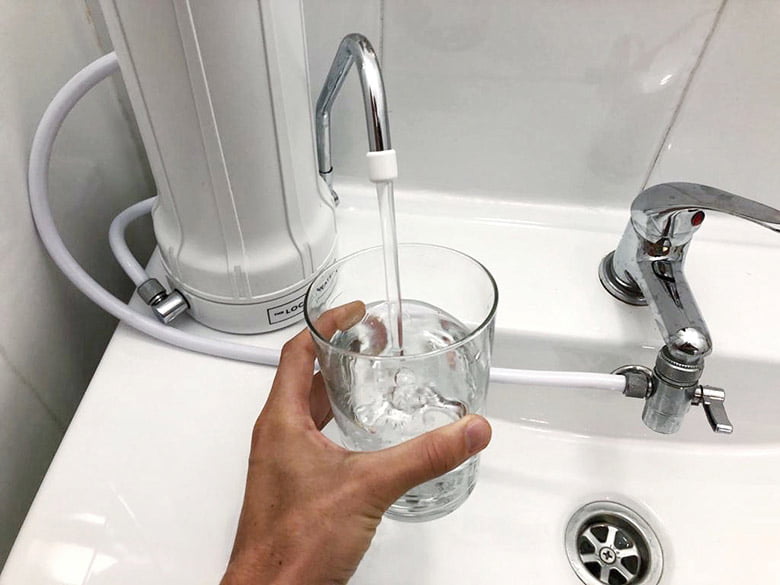 Wasserfilter für trinkbares Wasser auf den Kanaren