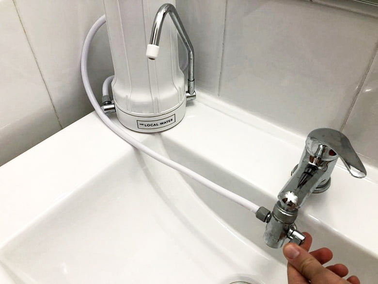 Wasserfilter für trinkbares Wasser auf den Kanaren