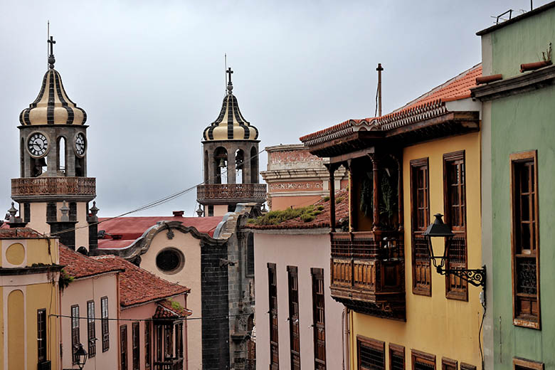 Türme Iglesia de la Concepción La Orotava auf Teneriffa