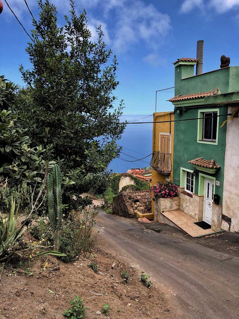 Dorf Orotava Tal Teneriffa