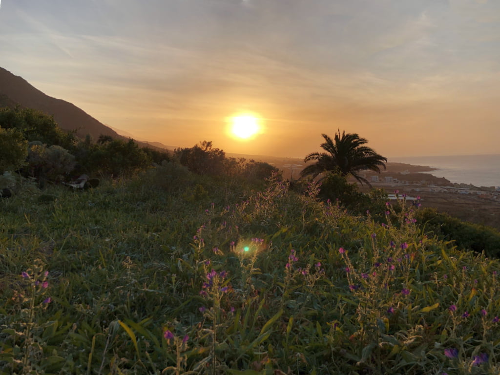 Bajamar Sonnenuntergang Teneriffa