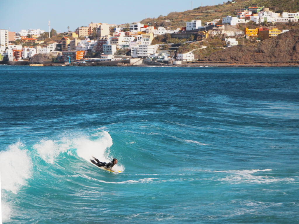 Surfen Bajamar Teneriffa