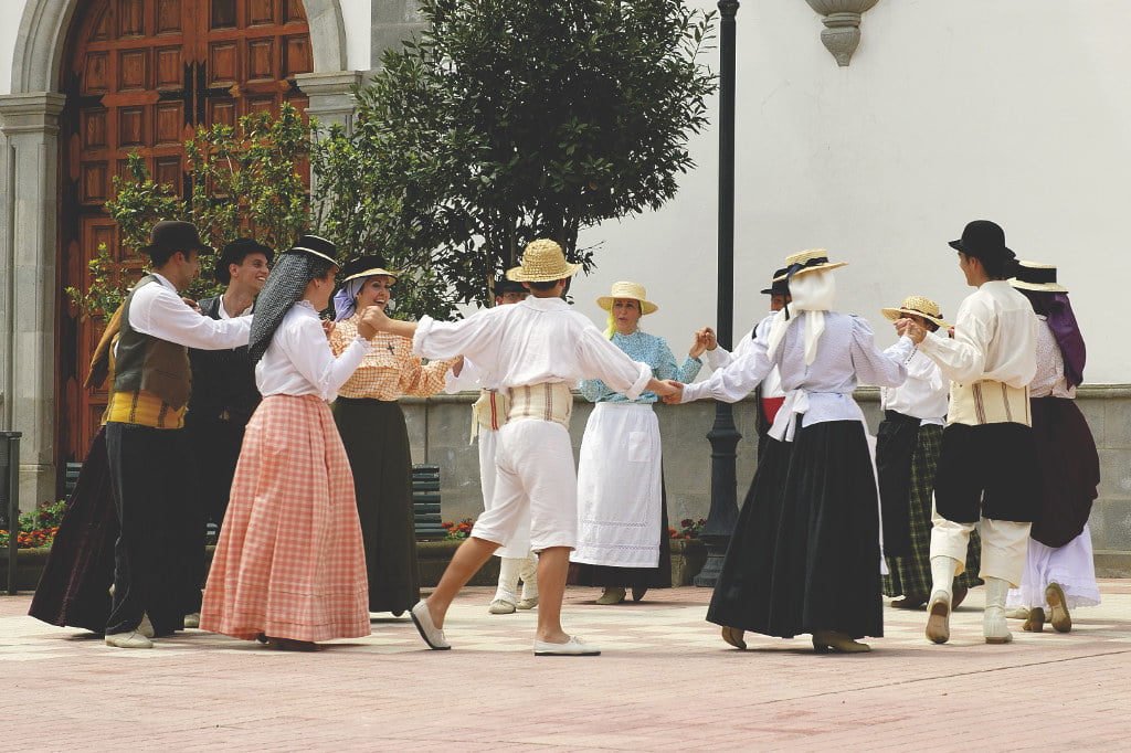 Folklorischer Tanz Tegueste Teneriffa