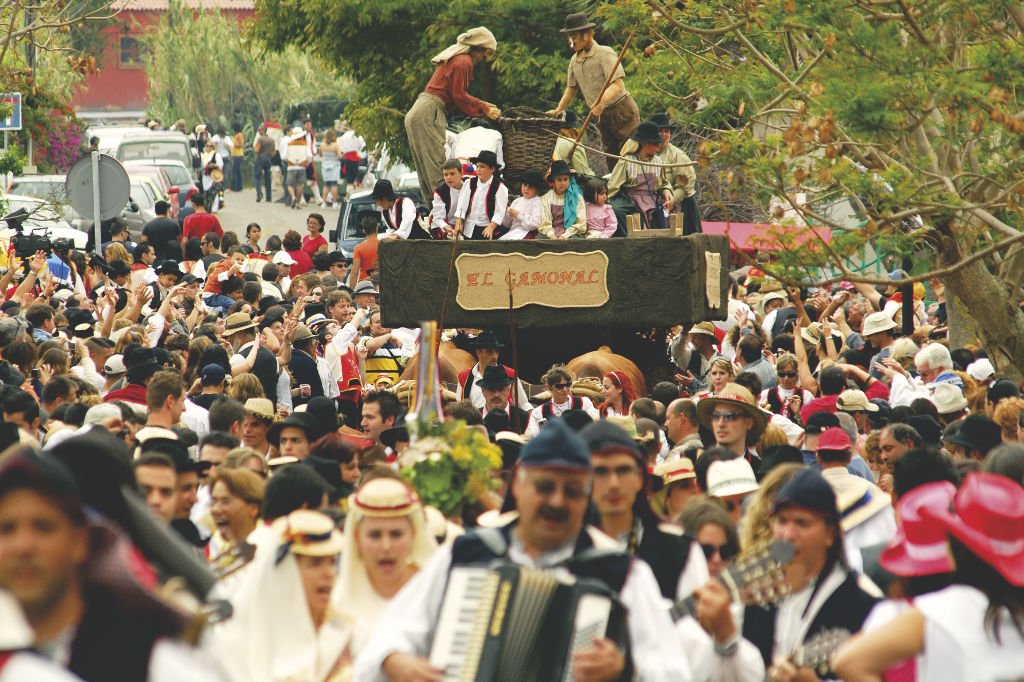 Romería de San Marcos in Tegueste Teneriffa