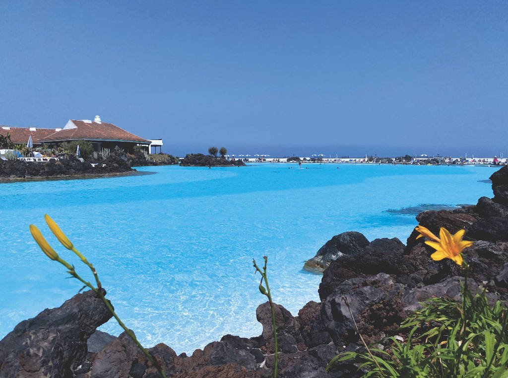 Lago Martiánez in Puerto de la Cruz auf Teneriffa