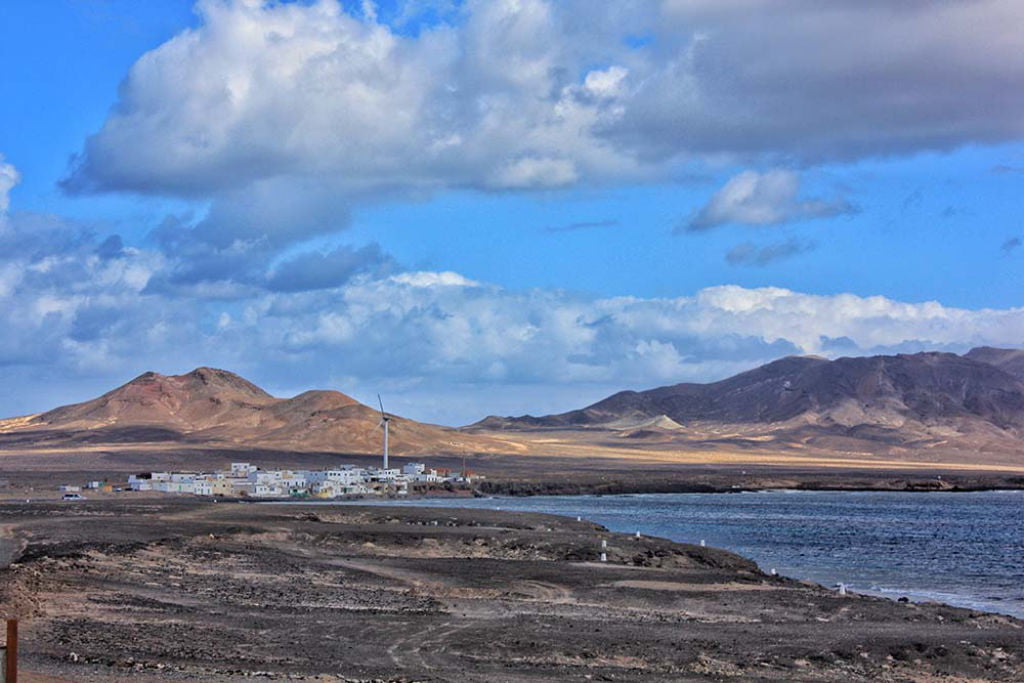 Wüstenlandschaft auf Fuerteventura