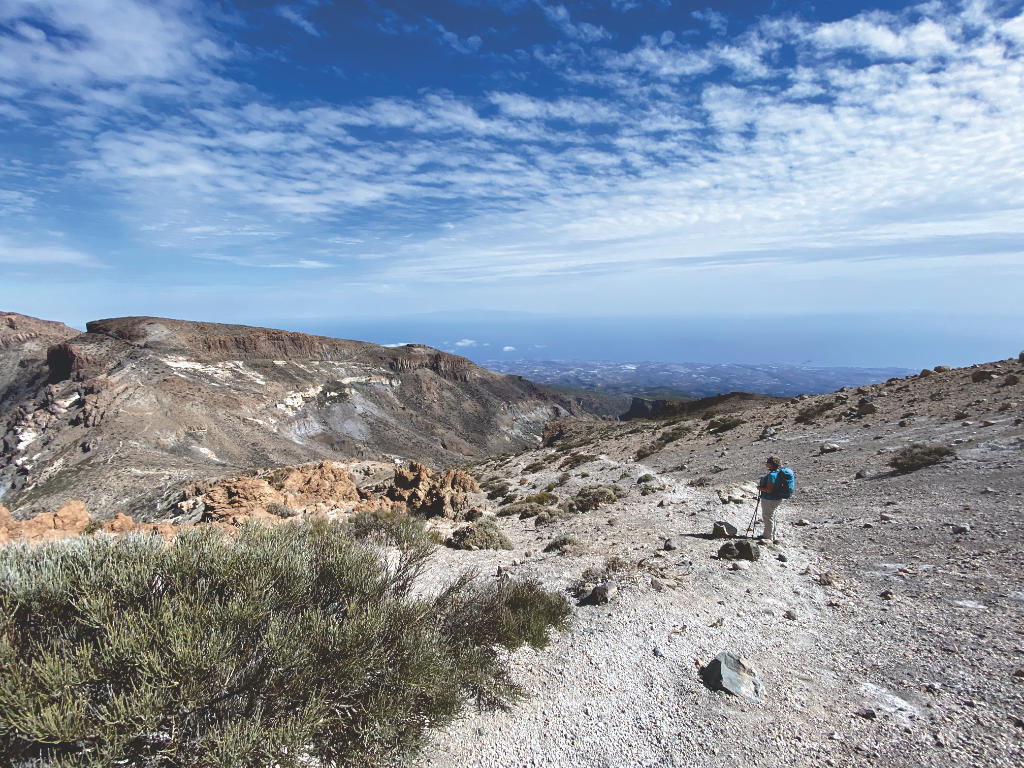 Gipfel Guajara Teide Nationalpark