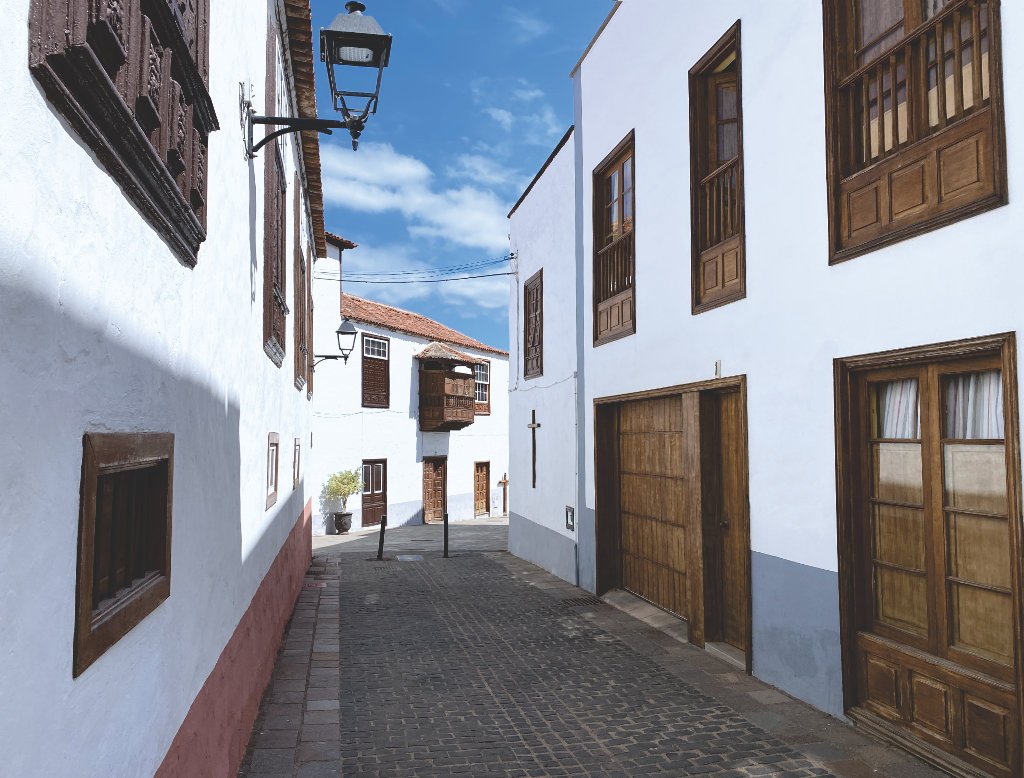 Calle Estrecha San Juan de La Rambla Teneriffa