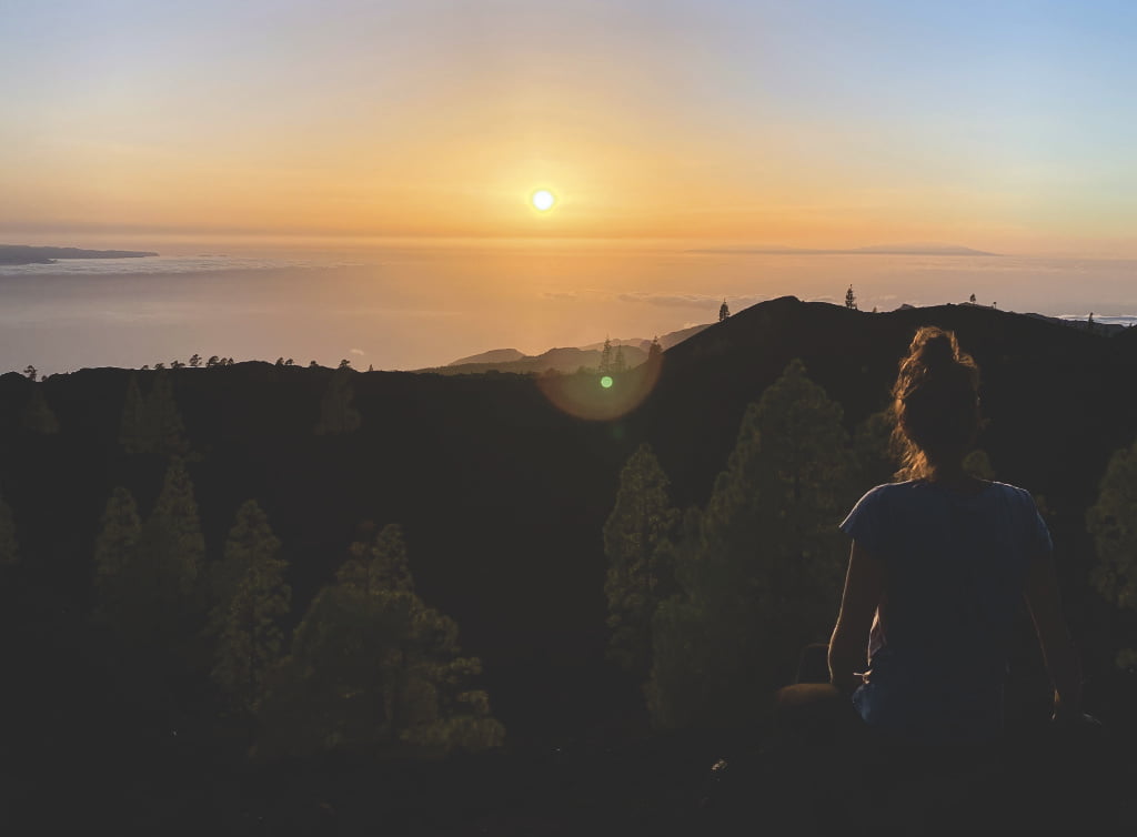 Sonnenuntergang am Teide Nationalpark
