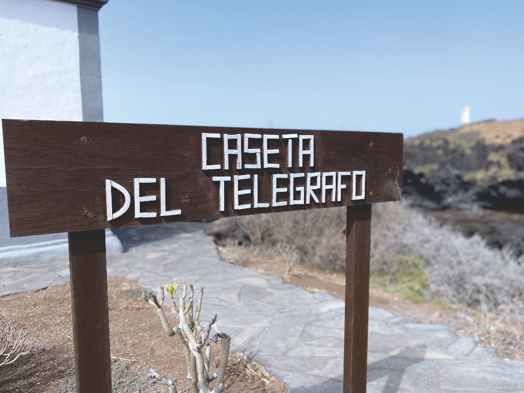 Telegraph-Häuschen Teneriffa