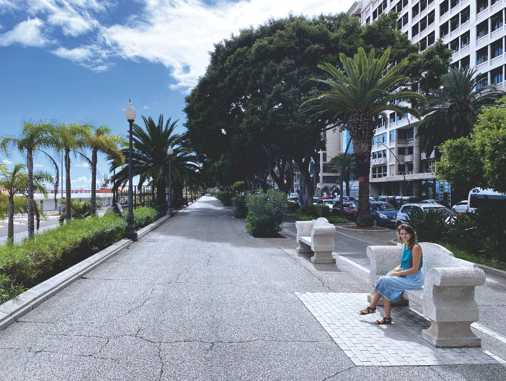 Avenida Anaga in Santa Cruz auf Teneriffa