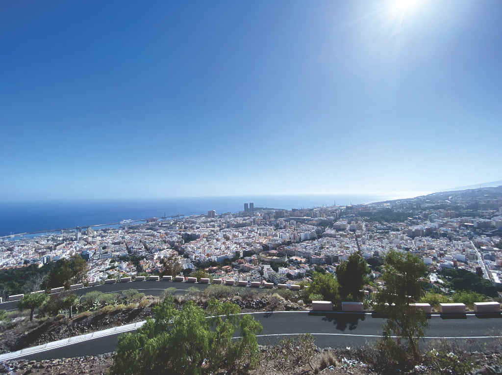 Aussichtspunkt in Santa Cruz de Tenerife auf Teneriffa