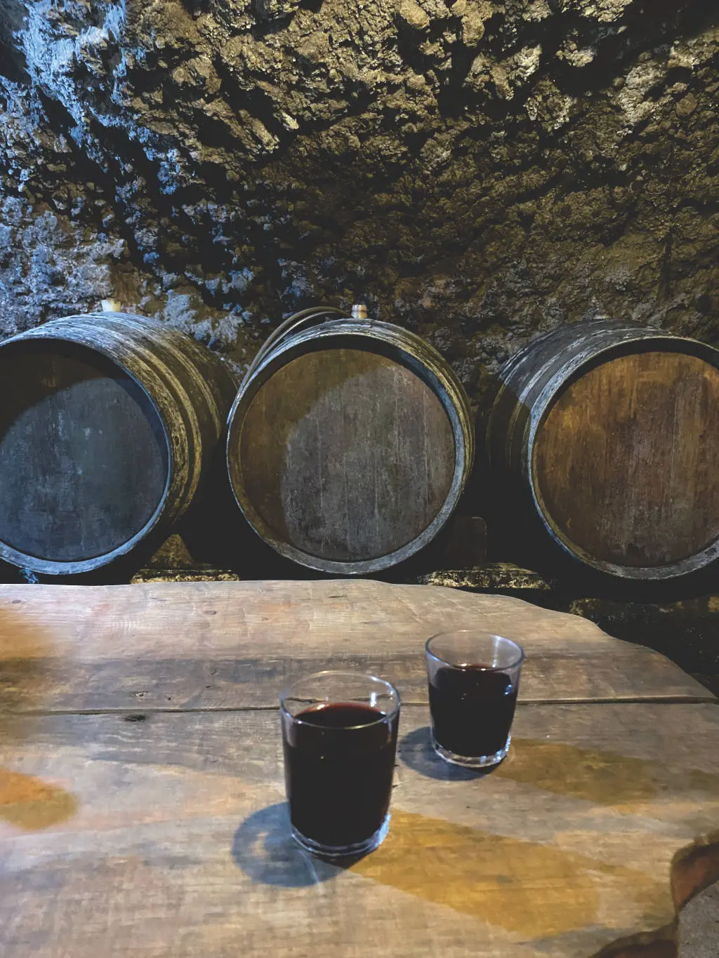 Weinhöhle auf Teneriffa