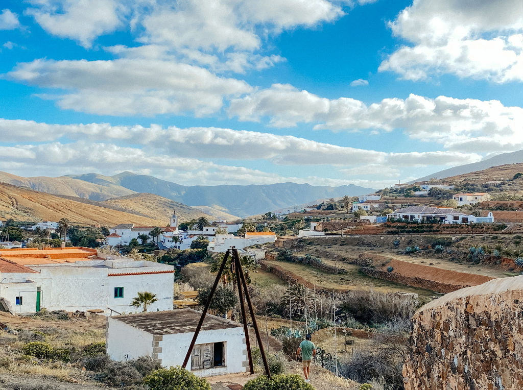 Der Ort Betancuria auf Fuerteventura