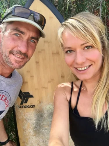 Das Team von der Nabu Surfschule in La Pared auf Fuerteventura