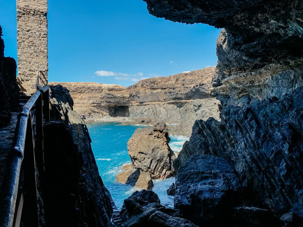 Die Höhlen Cuevas de Ajuy auf Fuerteventura