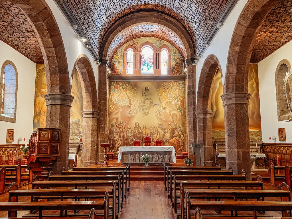Kirche Iglesia de San Matías in Artenara auf Gran Canaria