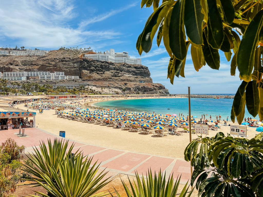 Strand Playa de Amadores auf Gran Canaria
